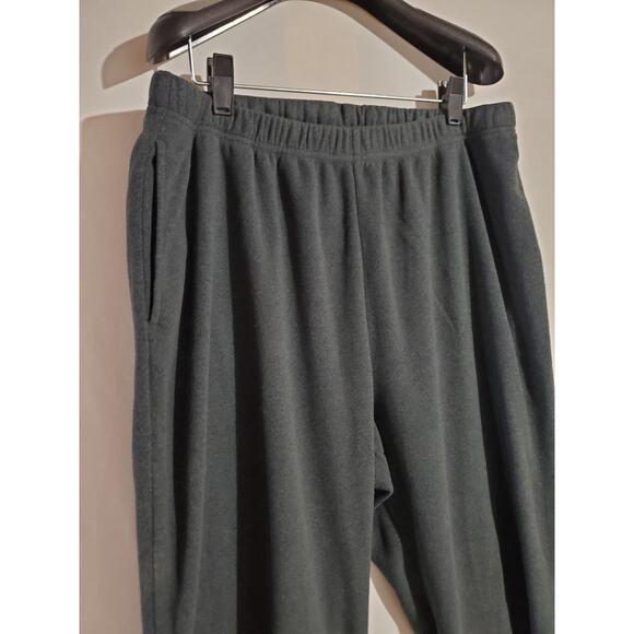 L.L. Bean Mens Fleece Gray Base Layer Pants Size XL Pull On Lounge Ski Casual - Picture 3 of 11